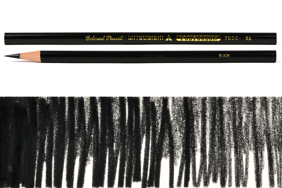 Polycolor Colored Pencils, #24 Black