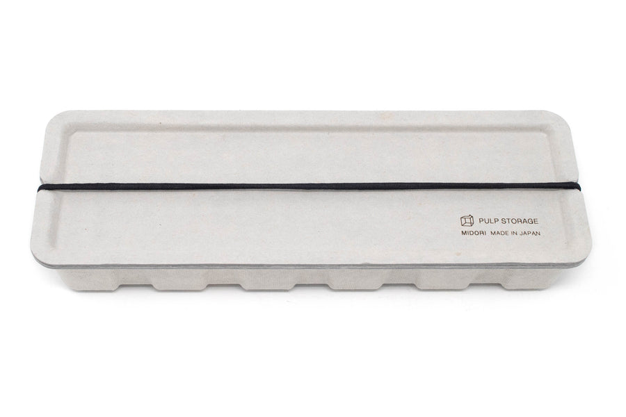 Midori - Pulp Storage Pen Case, Gray - St. Louis Art Supply