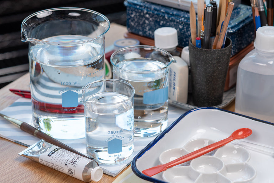 Pyrex - Pyrex Vista Low Form Beaker, 400 mL - St. Louis Art Supply