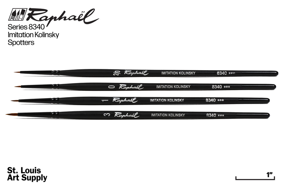 Synthetic Kolinsky Watercolor Brushes