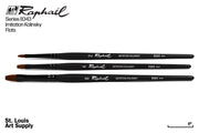 Synthetic Kolinsky Watercolor Brushes