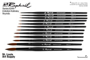 Synthetic Kolinsky Watercolor Brushes