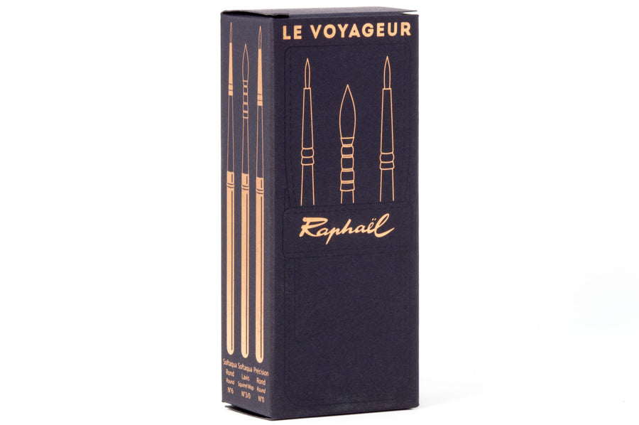 Raphaël - Le Voyageur Travel Brush Set - St. Louis Art Supply