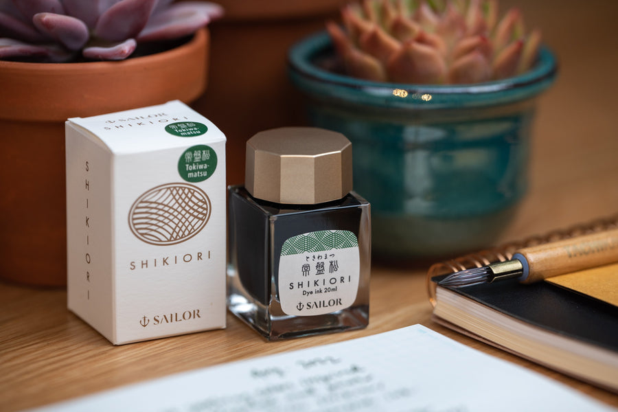 Sailor - Shikiori Fountain Pen Ink, 20 mL, #203 Nioisumire (Sweet Violet) - St. Louis Art Supply