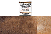 Schmincke - Supergranulation Watercolor Half Pan, #923 Desert Brown - St. Louis Art Supply