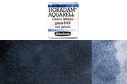 Schmincke - Supergranulation Watercolor Half Pan, #975 Galaxy Black - St. Louis Art Supply