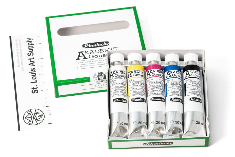 Schmincke - Akademie Gouache, CMYK Set - St. Louis Art Supply