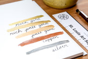 Schmincke - Aqua Bronze, #812 Rich Pale Gold - St. Louis Art Supply