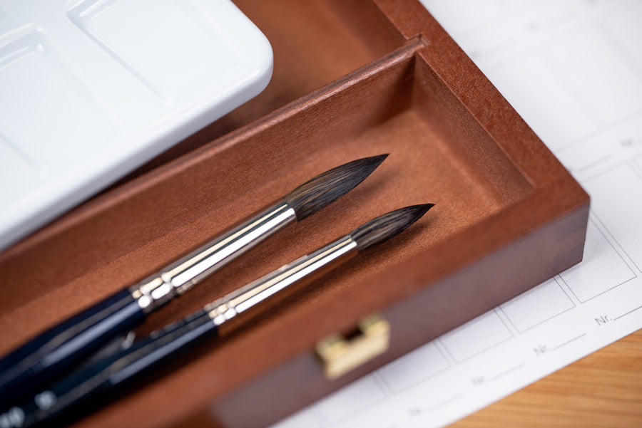 Schmincke Horadam Watercolors, Luxury Wood Box Set
