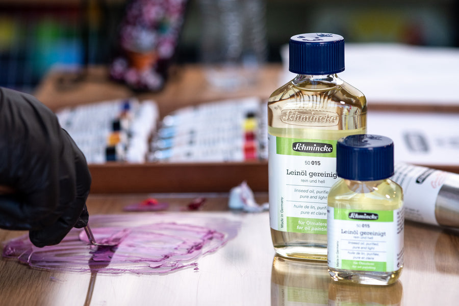 Schmincke - Linseed Oil Refined - St. Louis Art Supply