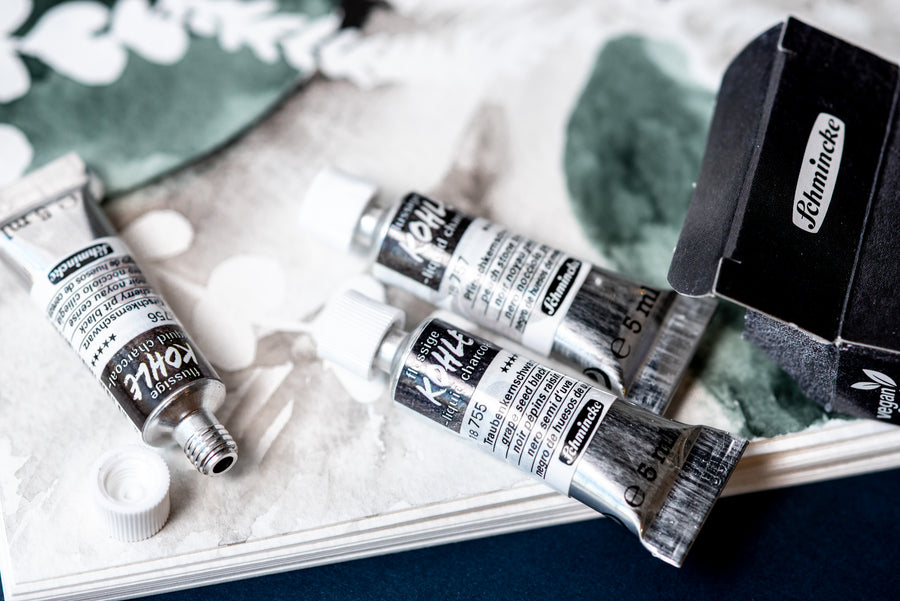 Schmincke - Liquid Charcoal, Mini Set of 3 - St. Louis Art Supply