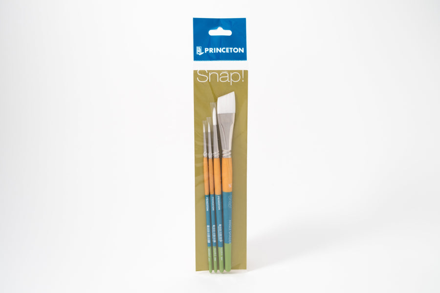 Snap short-handled acrylic brushes - St. Louis Art Supply