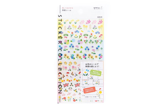 Springtime Flora Sticker SheetMidori 