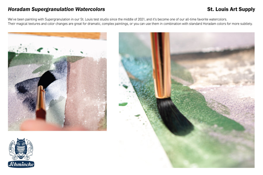 Schmincke - Supergranulation Watercolor Half Pan, #913 Volcano Red - St. Louis Art Supply