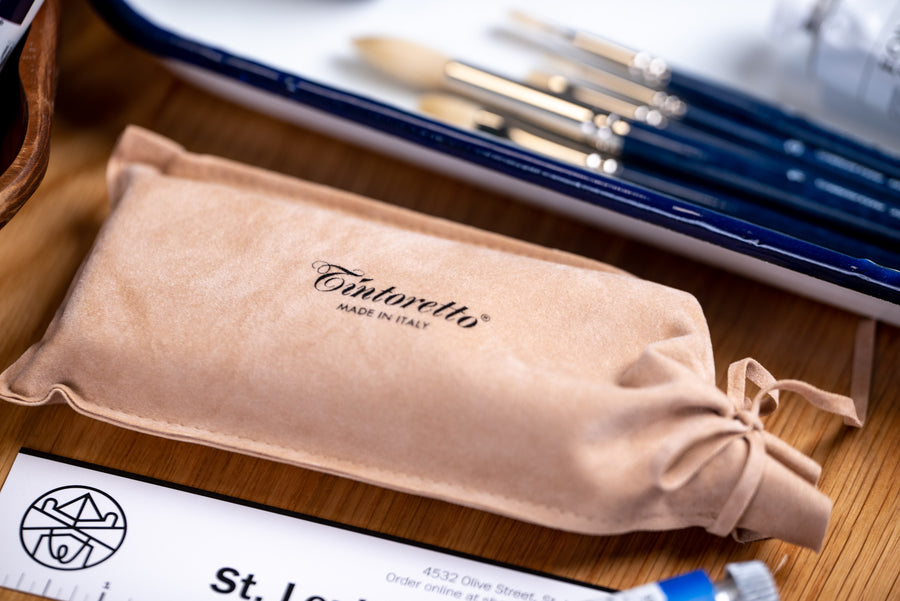 Tintoretto Watercolor Travel Brush Set, Synthetic Squirrel