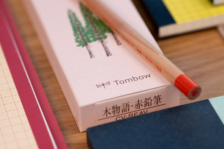 Tombow - Tombow Recycled Pencil, Vermilion, Set of 12 - St. Louis Art Supply