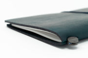 Traveler's Notebook Starter Set, Regular Size, Blue - St. Louis Art Supply