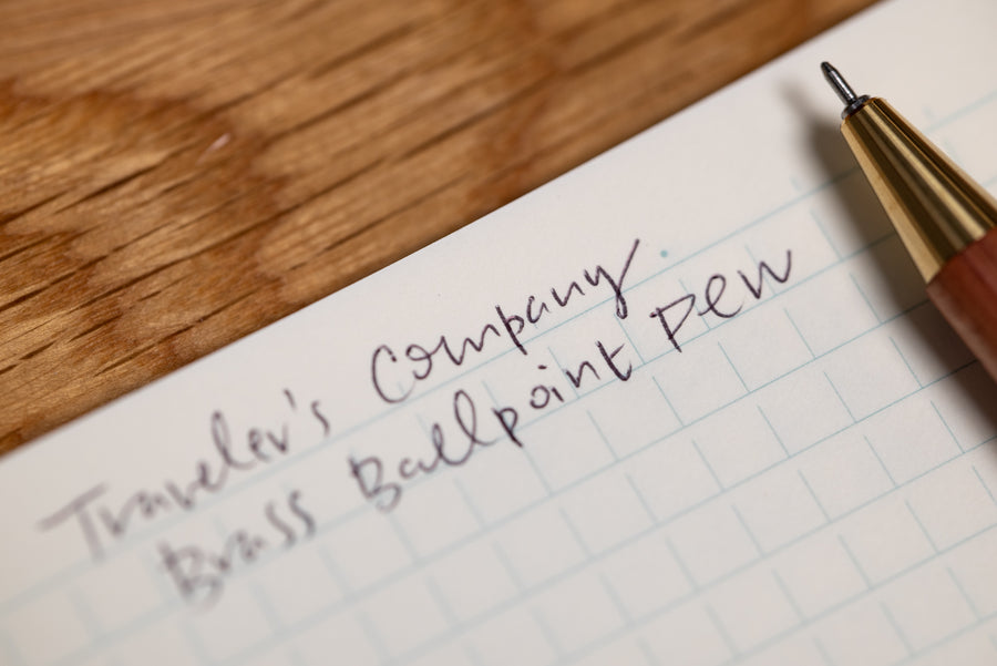 Traveler's Brass Ballpoint