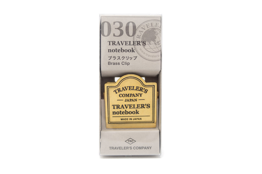 Traveler's Company - Traveler's Notebook Clip #030, Logo - St. Louis Art Supply