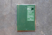 Traveler's Notebook Refill #002: MD Paper, Grid, Passport Size - St. Louis Art Supply