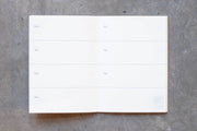 Traveler's Notebook Refill #007: Free Diary Weekly, Passport Size - St. Louis Art Supply
