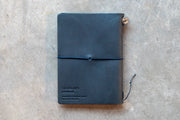 Traveler's Notebook Starter Set, Passport Size, Blue - St. Louis Art Supply