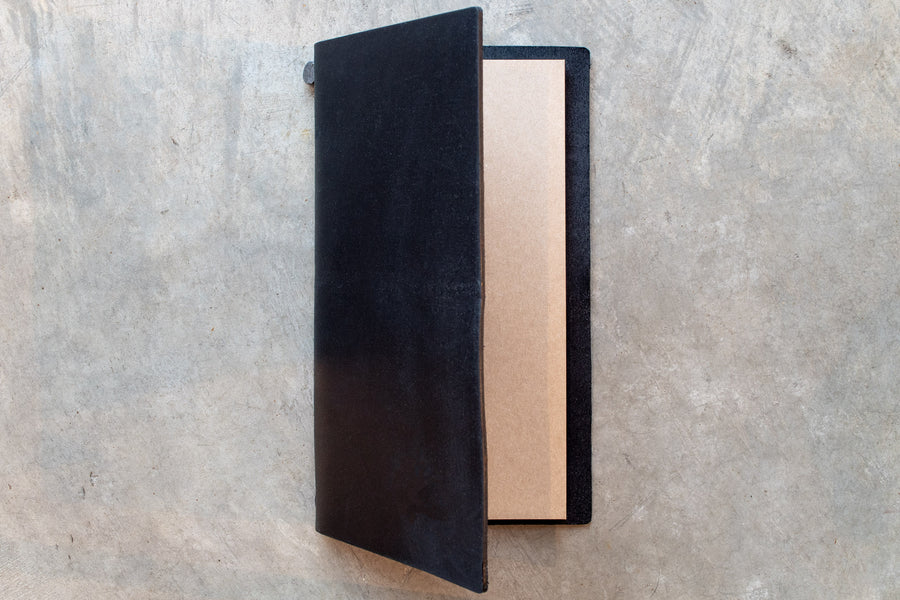Traveler's Notebook Starter Set, Regular Size, Black - St. Louis Art Supply