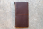 Traveler's Notebook Starter Set, Regular Size, Brown - St. Louis Art Supply