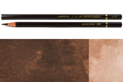 Uni Watercolor Pencils, #876 Van Dyke Brown